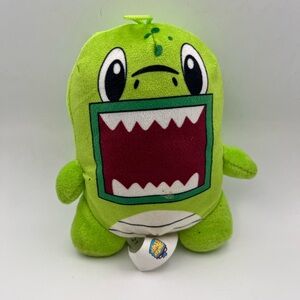 Green Monster Plush Toy - Kids Soft Stuffed Animal